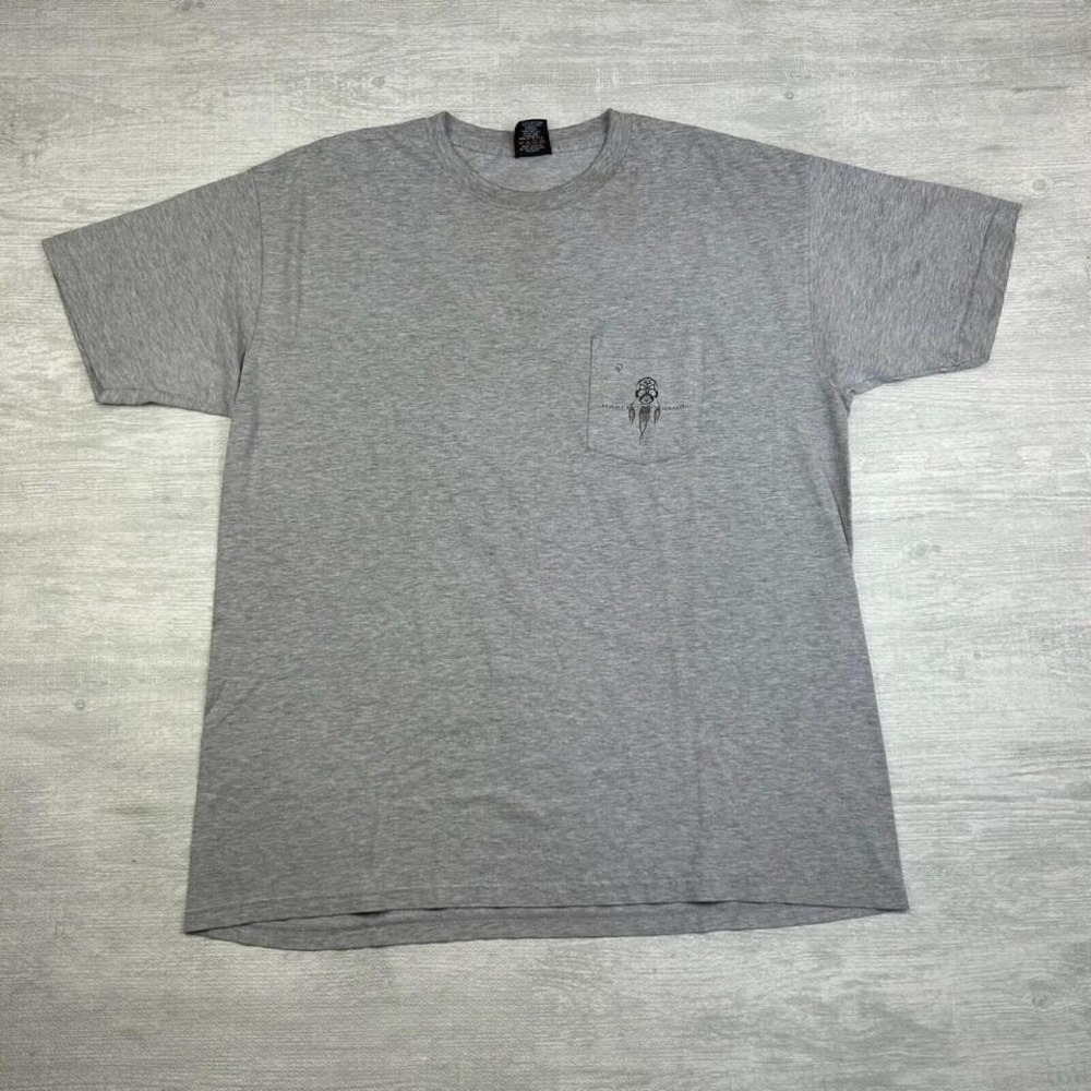 Vintage Harley Davidson Shirt Adult 2XL‎ Gray Pocket Motorcycle Biker Radcliff